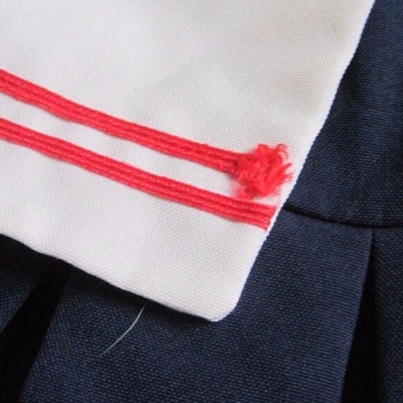 FASHION KIDS Girls Dress 4 Sailor Nautical Vintage - Picture 3 of 7